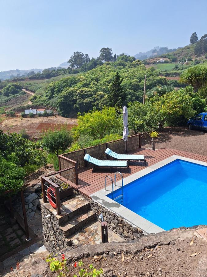 Casa Rural Con Piscina Privada El Roble Мойя Экстерьер фото