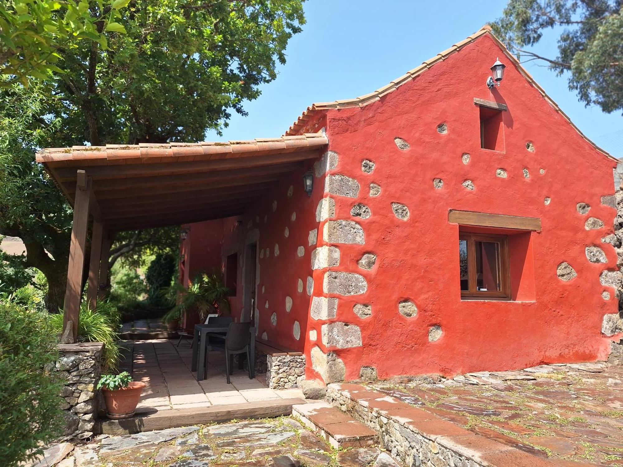 Casa Rural Con Piscina Privada El Roble Мойя Экстерьер фото