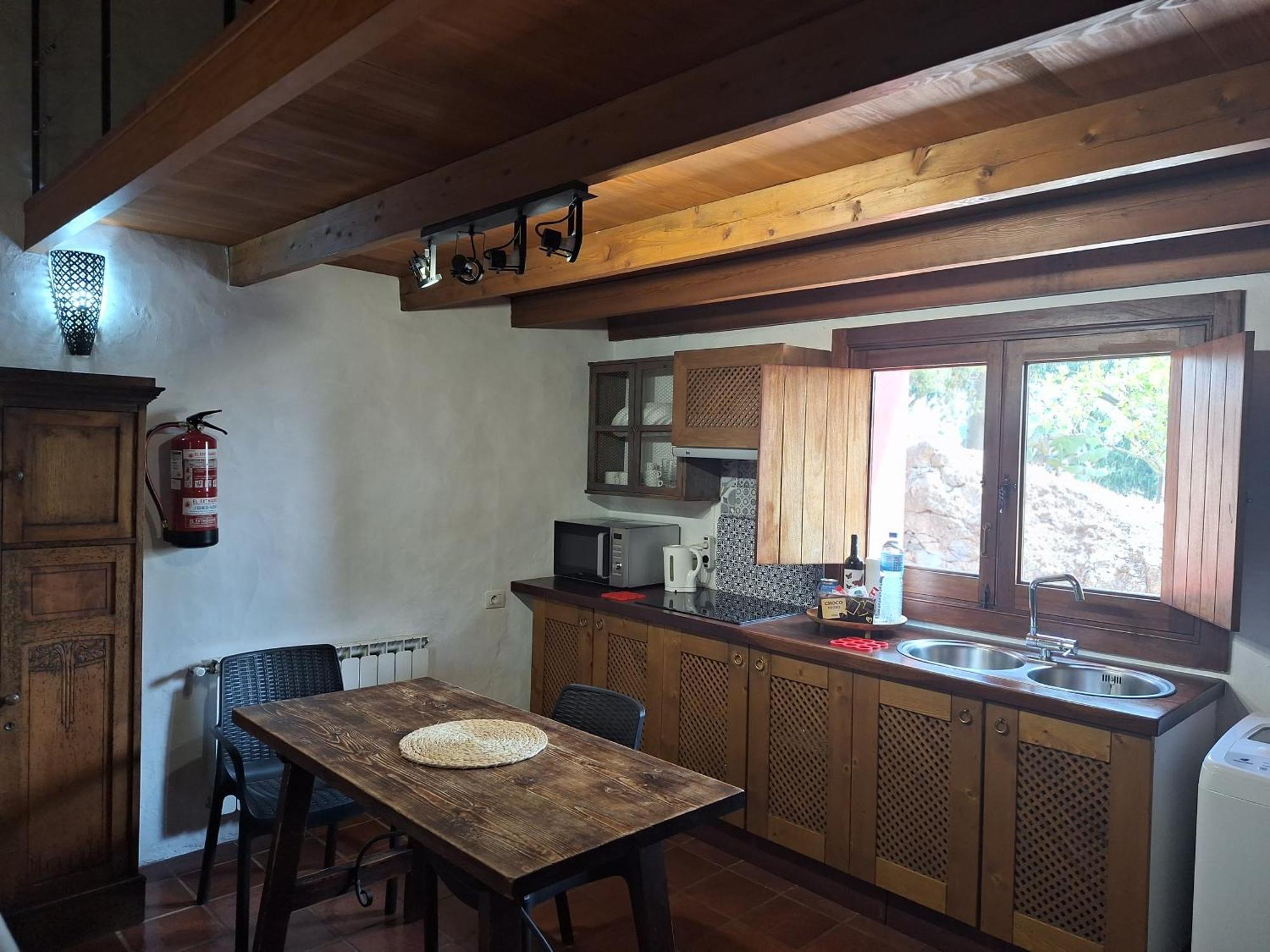 Casa Rural Con Piscina Privada El Roble Мойя Экстерьер фото